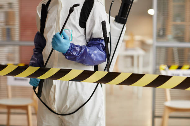 Professional Trauma Scene Cleanup technician working in Covington, OH